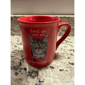 Cat is Good Fringe Coffee Mug - New